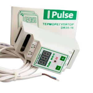 Терморегулятор для обігрівача вулика цифровий Pulse DR35-16 на DIN-рейку