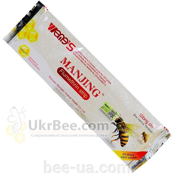 Смужки Manjing (20 шт ) від компанії Українська Бджілка - фото 1
