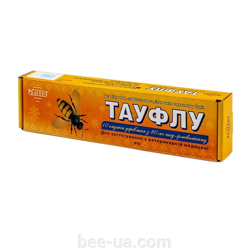 Тауфлу (тау-флювалінат 80 мг), 10 смужок від компанії Українська Бджілка - фото 1