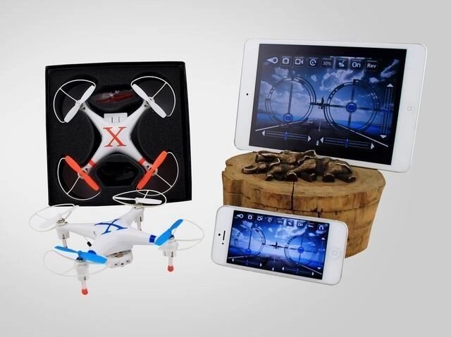 Квадрокоптер с камерой для трансляции в реальном времени (дрон) - характеристики