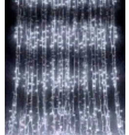 Белая гирлянда Водопад 240 LED размер 1*2 м - відгуки