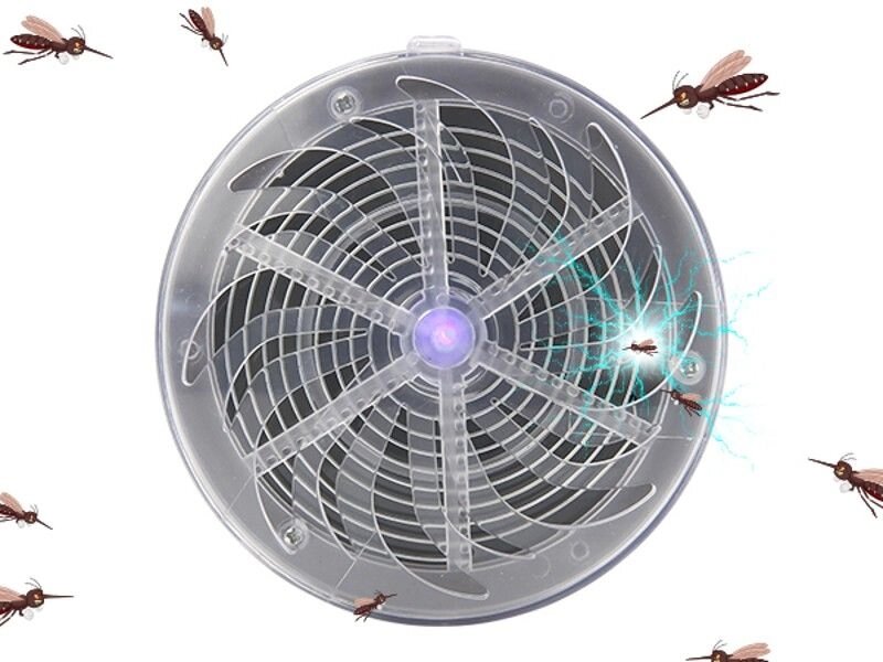 Отпугватель комах - знищувач електричним струмом на сонячній батареї - вибрати