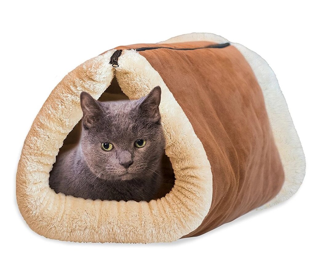 Лежак-ліжко для кішки 2 in 1 Kitty Shack (підстилка будиночок Кітті Шак) - вибрати