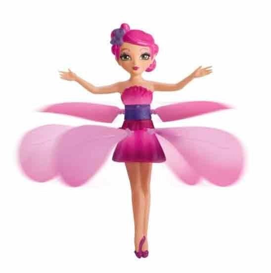 Інтерактивна літаюча фея для дівчаток, іграшка з датчиком (Toy fairy) - особливості
