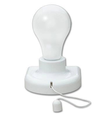 Лампа на самоклеїться підставці Stick Up Bulb - огляд