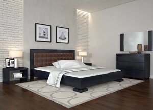 Двоспальне ліжко з масиву дерева Монако 160 Арбор Ірпінь