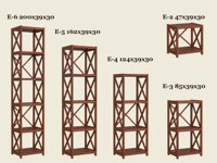 Етажерки дерев'яні