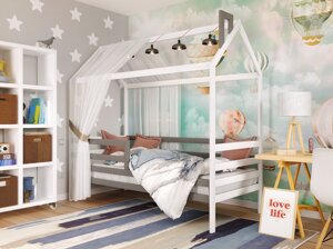 Ліжко односпальне Будиночок Том з бортиком Арбор Київ Ірпінь