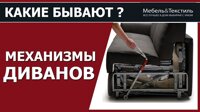 Механізми трансформації диванів (відео)