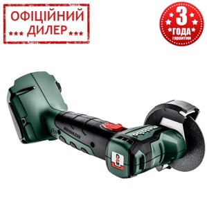 Акумуляторна болгарка Metabo CC 18 LTX BL+набір дисків