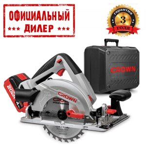 Акумуляторна шабельна пила Crown CT25002-165HX-4 BMC