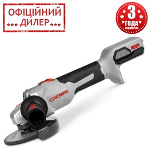 Акумуляторна кутова шліфмашина Crown CT23008-125HX (Без АКБ та ЗУ, 20 В, 125 мм) Болгарка 125 акумуляторна