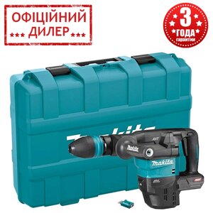 Акумуляторний відбійний молоток XGT 40 V MAX Makita HM001GZ02 (40В, 9.4 Дж) (Без АКБ і ЗП)