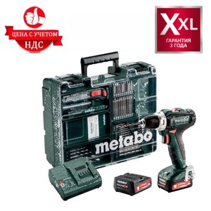 Акумуляторний шуруповерт Metabo PowerMaxx BS 12 Set (12 В, 2 А/год, двошвидкісний)