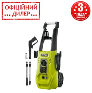 Апарат (мийка) високого тиску RYOBI RY120PWA (1.6 кВт, 120Бар, 420 л/рік) Мийка для авто