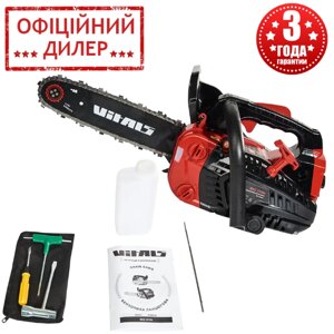 Бензопила ланцюгова Vitals BKZ 2510s (300 мм, 3/8", 19 м/с) Бензинова пила для дому та дачі