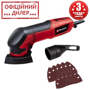 Дельташліфувальна машина Einhell TC-DS 20 E (200 Вт, 2 мм, 90х90х90 мм) Шліфмашина мережева