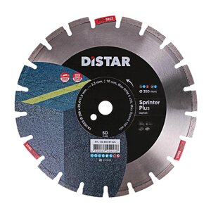 Диск алмазний по бетону Distar 1A1RSS/C1S-W Sprinter Plus 350x25.4x3.2 мм (12485087024)