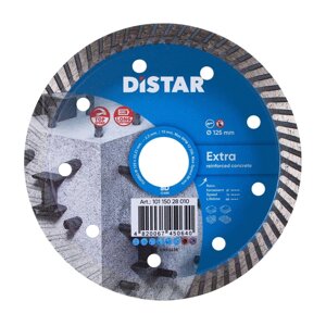 Диск алмазний по бетону Distar Turbo Extra 125x22.2x2.2 мм (10115028010)