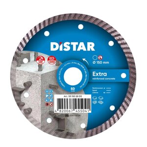 Диск алмазний по бетону Distar Turbo Extra 150x22.2x2.2 мм (10115028012)