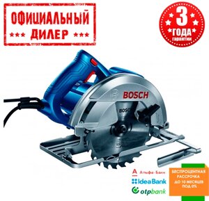 Дискова пила Bosch GKS 140 (1.4 кВт, 184 мм, 64 мм)