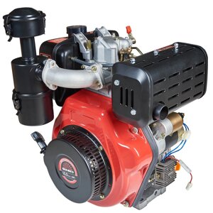 Дизельний двигун з електростартером Vitals DE 10.0se (10 л. с., 418 см3)