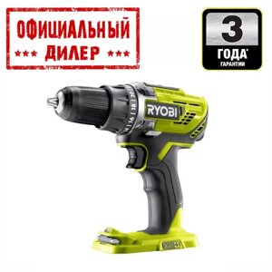 Дриль-шуруповерт акумуляторна Ryobi R18DD3-0 (18 В, 5 А/год, двошвидкісний)