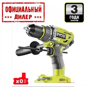 Дриль-шуруповерт безщіткова акумуляторна Ryobi R18PD7-0 ONE+Без АКБ, і зарядного пристрою)