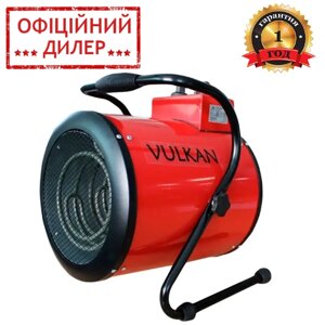Електрична теплова гармата Vulkan SL-TSE-30G (3 кВт, 336 м3/год, 220 В) Обігрівач теплова гармата