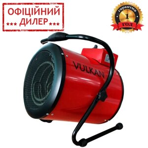 Електрична теплова гармата Vulkan SL-TSE-50G (380 В, 5 кВт, 274 м3/год) Обігрівач теплова гармата