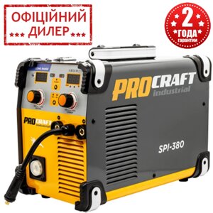 Інверторний зварювальний напівавтомат Procraft inndustrial SPI380 Long Range (40-380 А, 6.2/7.2 кВт, MIG, MMA)