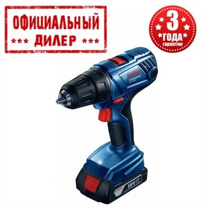 Комплект акумуляторних інструментів Bosch GSR 180 LI + GDX 180 LI (18 В, 1.5 А/ч)