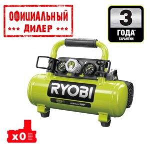 Компресор автомобільний акумуляторний Ryobi R18AC-0 ONE+Без АКБ та ЗУ)
