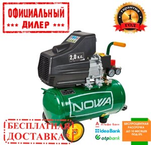 Компресор NOWA KBN 220-24 (1.5 кВт, 190 л/хв, 24 л)