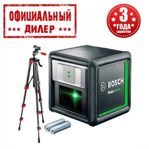 Лазерний нівелір Bosch Quigo Green + штатив