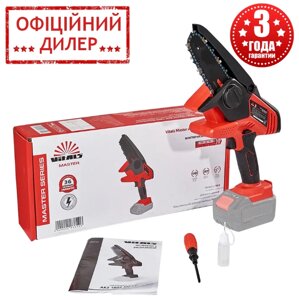 Мініпила акумуляторна Vitals Master AKZ 1802 SmartLine+18 В, 8 м/с, 1/4"Без АКБ і ЗП) для дому та дачі