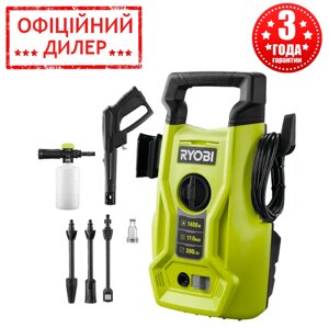 Мийка високого тиску RYOBI RY110PWA (1.4 кВт, 110Бар, 390 л/рік) Мийка для авто