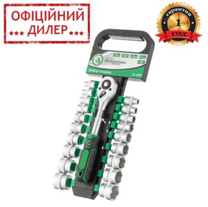 Набір головок на планці INTERTOOL ET-6011 (10-24, 1/2", 10 од.)