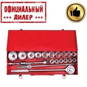 Набор инструментов 3/4", 20 ед (гол. 19-50 мм) металлические ключи INTERTOOL ET-6024