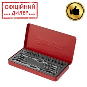 Набір плашок M3-M10 і позначників M3-M10 intertool SD-8024 14ед