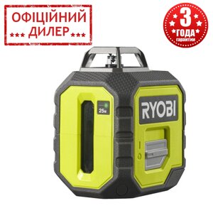 Нівелір лазерний (лазерний рівень) Ryobi RB360GLL (25 м, 360°зелений, 4xAA)