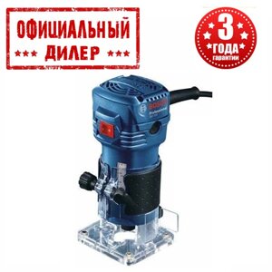 Професійний кромковий фрезер Bosch GKF 550 (0.55 кВт, цанга 6 мм, 33000 об. хвн)