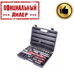 Професійний набір інструменту INTERTOOL ET-6072 72ед., 1/2" і 1/4", Cr-V (наб.)