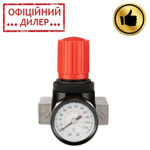 Регулятор тиску професійний INTERTOOL PT-1429 (1/4", 1-16 барів, 1600 л/хв)
