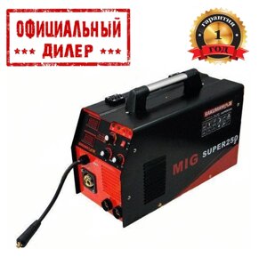 Зварювальний інвертор напівавтомат SAKUMA SUPER 250 Aluminium box (MIG/MAG, MMA, 250 А)