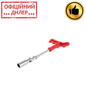 Свічковий ключ Т-подібний з шарніром 16*250 мм INTERTOOL HT-1717 STP