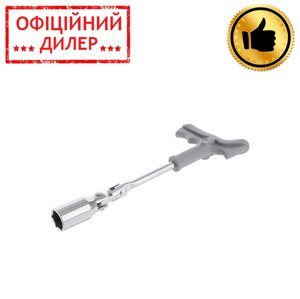 Свічковий ключ Т-подібний з шарніром 21*250 мм INTERTOOL HT-1722 STP