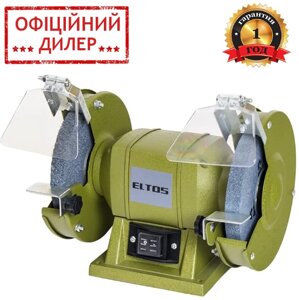 Точило електричне ELTOS ТЕ-150 (520 Вт, 2950 об/хв, 150 мм) Верстат точильний для дому та дачі