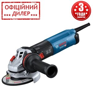 Кутова шліфувальна машина (болгарка) Bosch GWS 17-125 S (125 мм, 1.7 кВт) для дому та дачі