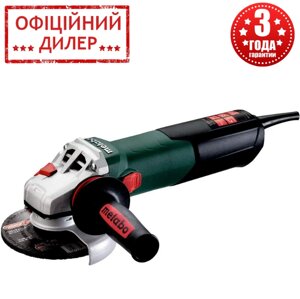 Кутова шліфувальна машина Metabo WEVA 15-125 Quick